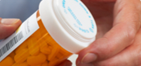 Prescription opioid pills